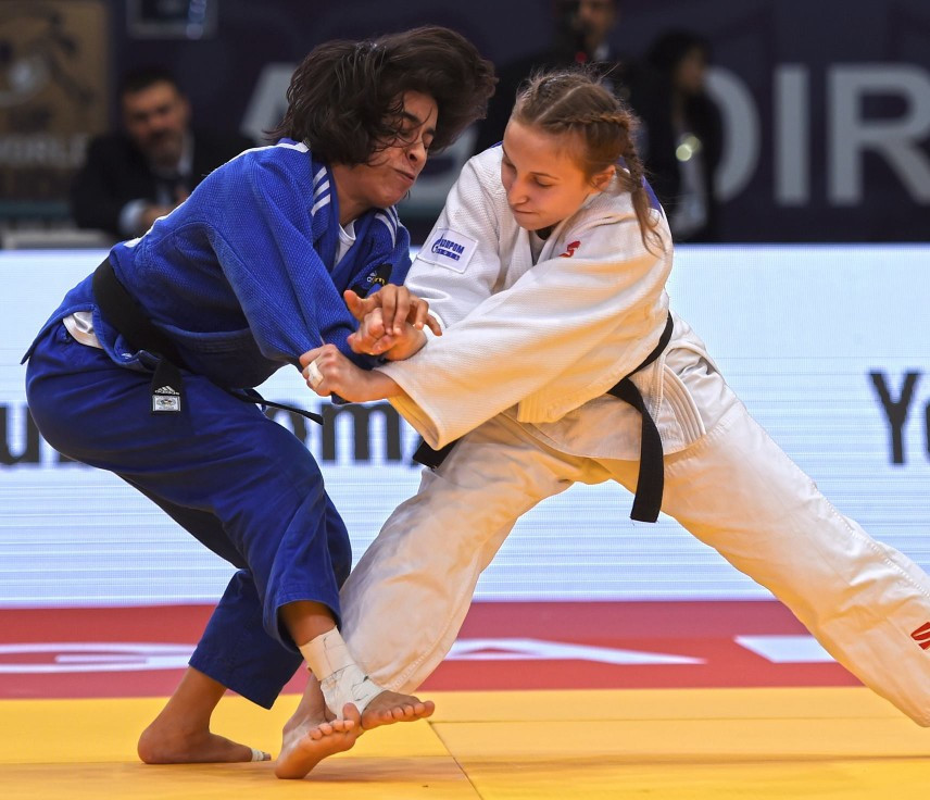 Russia's Irina Dolgova was among the winners on the opening day of the IJF Grand Prix in Agadir ©IJF