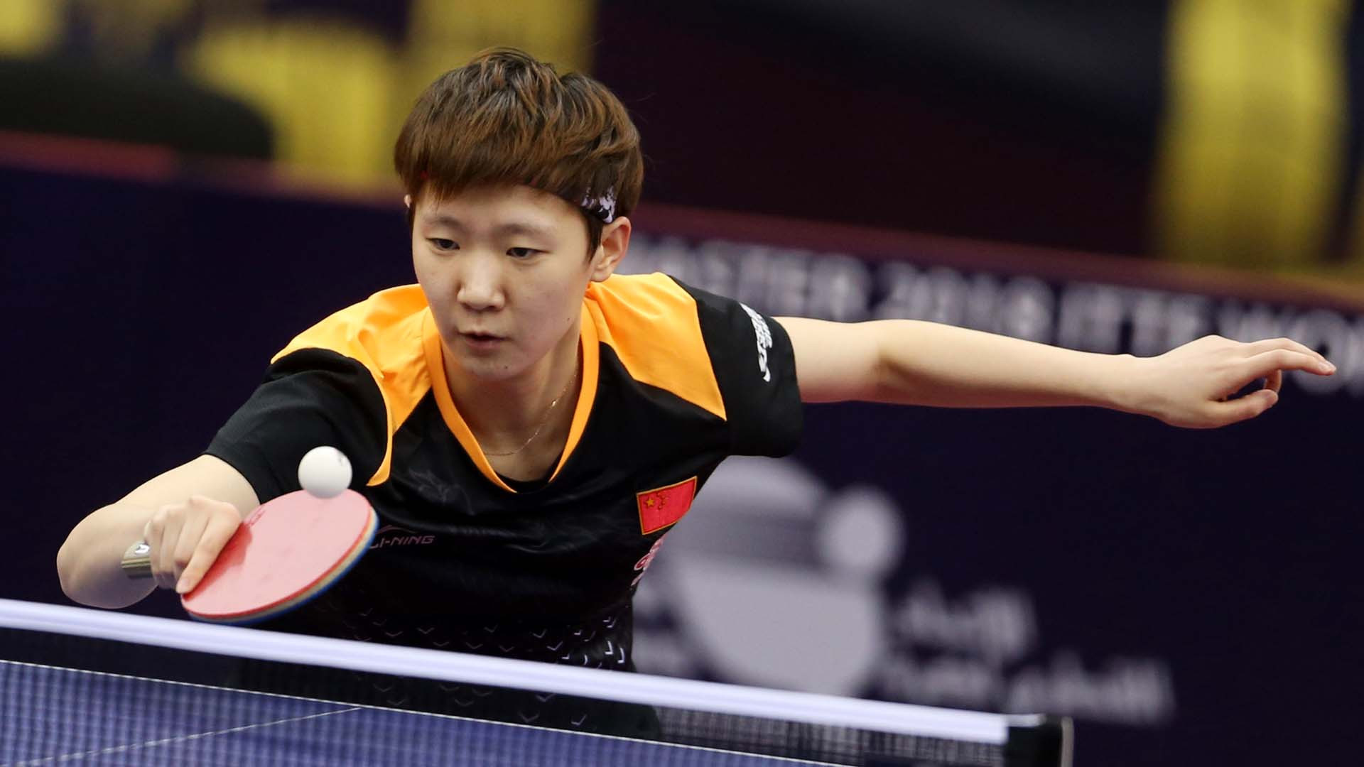China's Wang Manyu faces compatriot and world number one Chen Meng in the women's semi-finals of the ITTF Qatar Open - but she is confident she can win ©ITTF