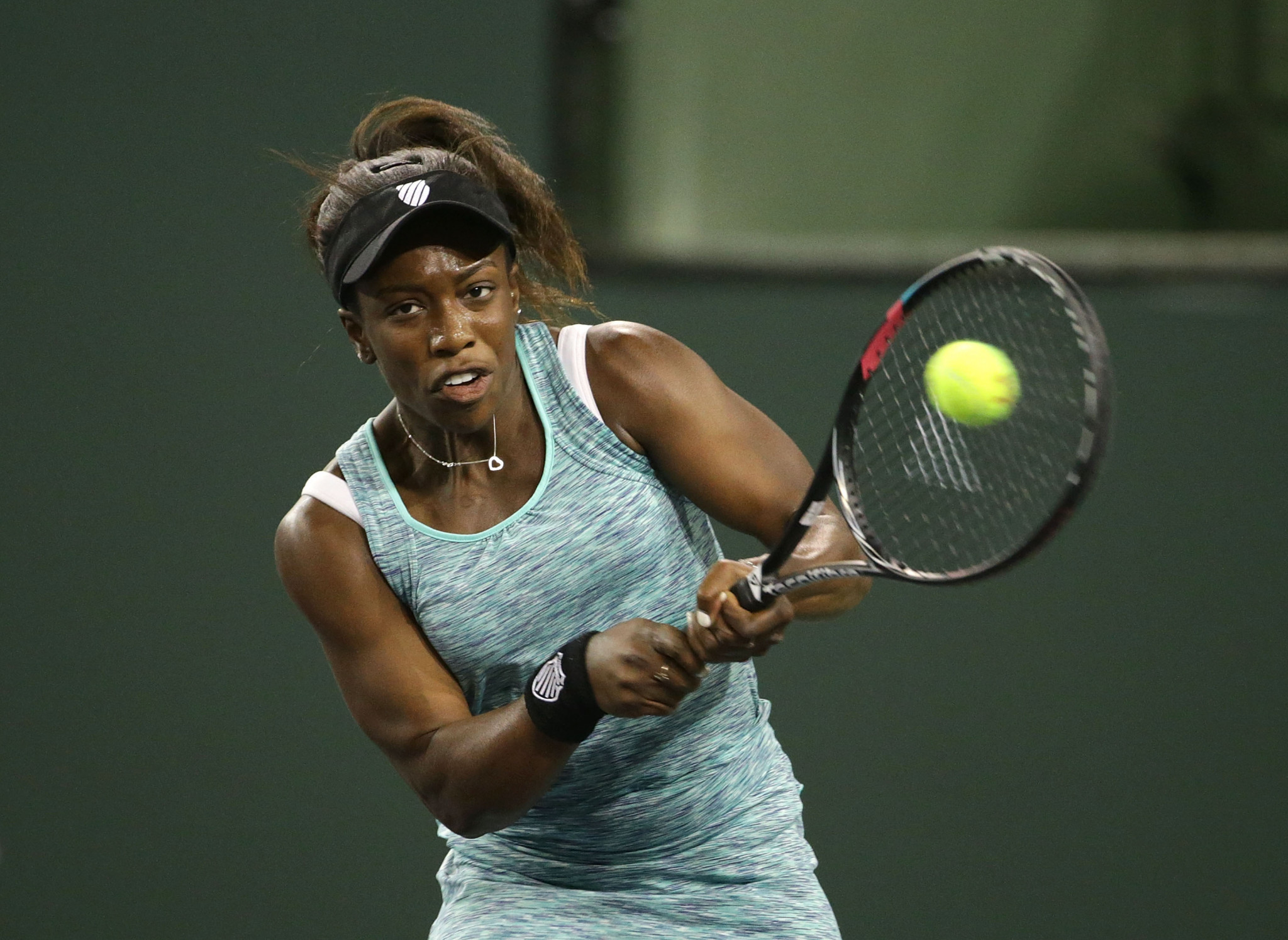 Sachia Vickery produced a shock victory at Indian Wells ©Getty Images
