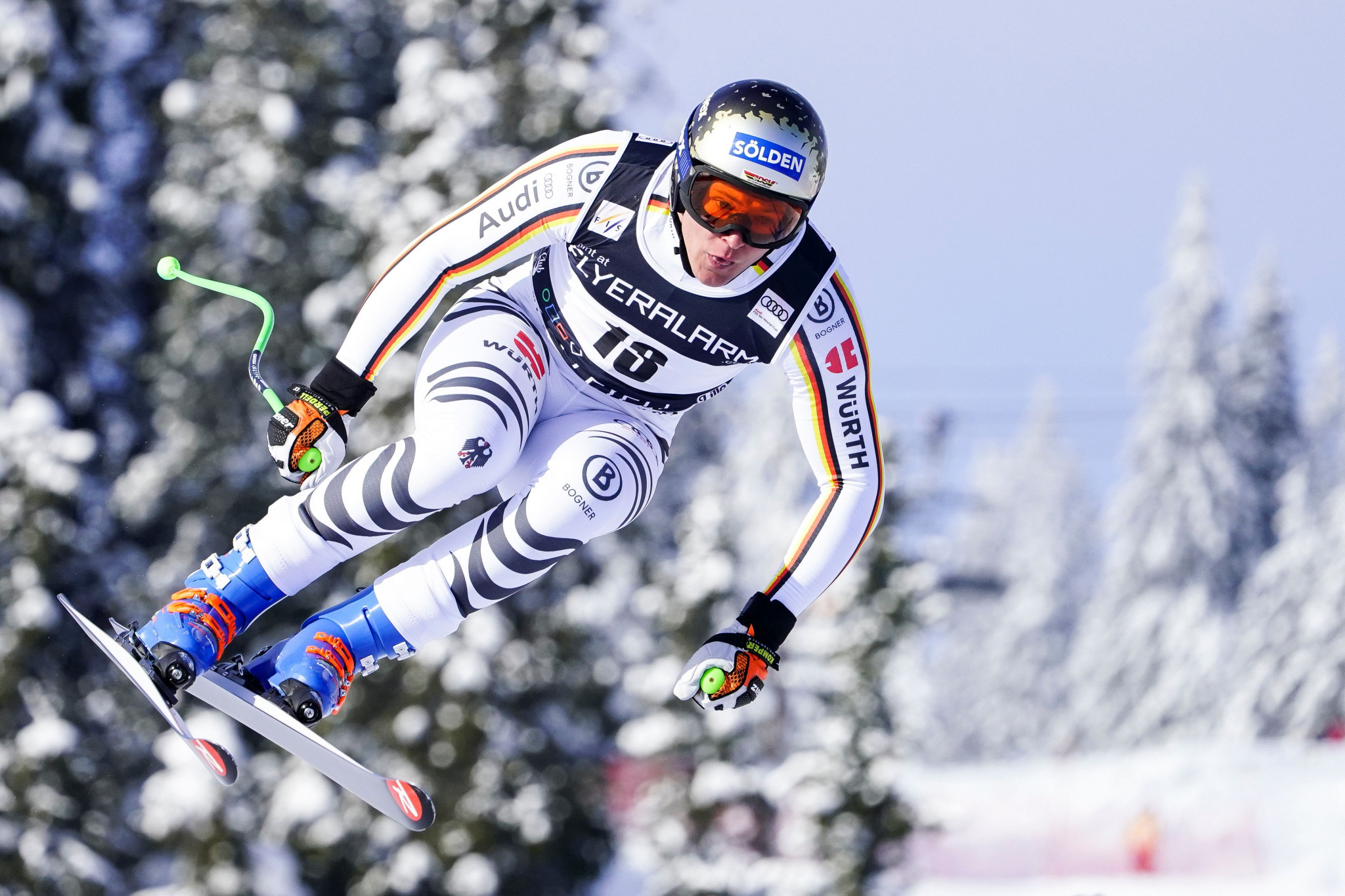 Germany's Thomas Dressen won a men's World Cup downhill leg today ©Getty Images