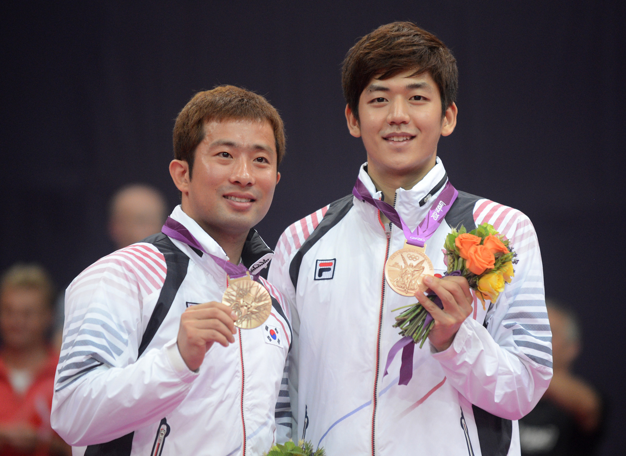 Jung Jae Sung, left, has died at the age of 35 ©Getty Images