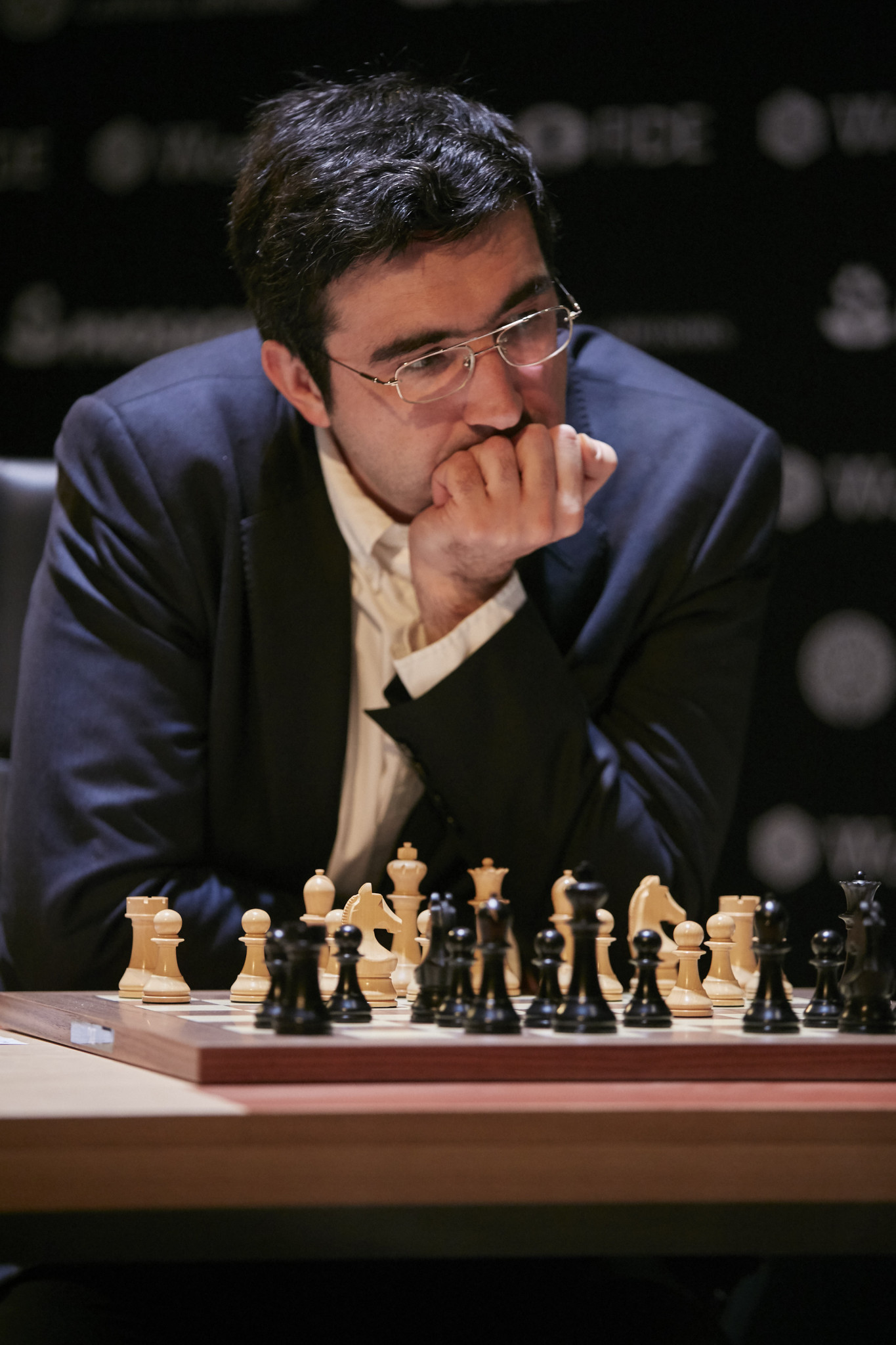 Russian wild card entry Vladimir Kramnik had an opening day victory at the FIDE Candidates Tournament for the right to challenge Norway’s 27-year-old Magnus Carlsen for the world title underway in Berlin ©Getty Images