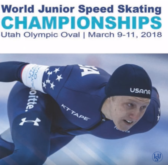 Action continued today at the World Junior Speed Skating Championships at the Utah Olympic Oval ©ISU