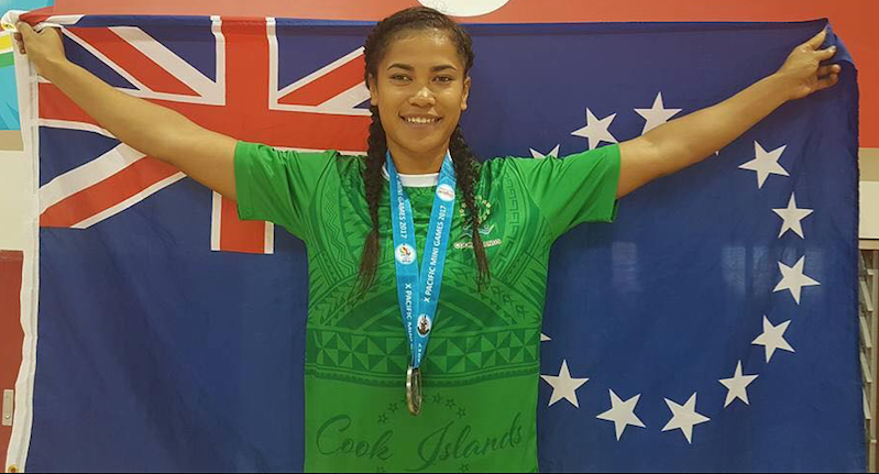 Cook Islands sprinter Patricia Taea will compete in sprint events ©Facebook/Team Cook Islands