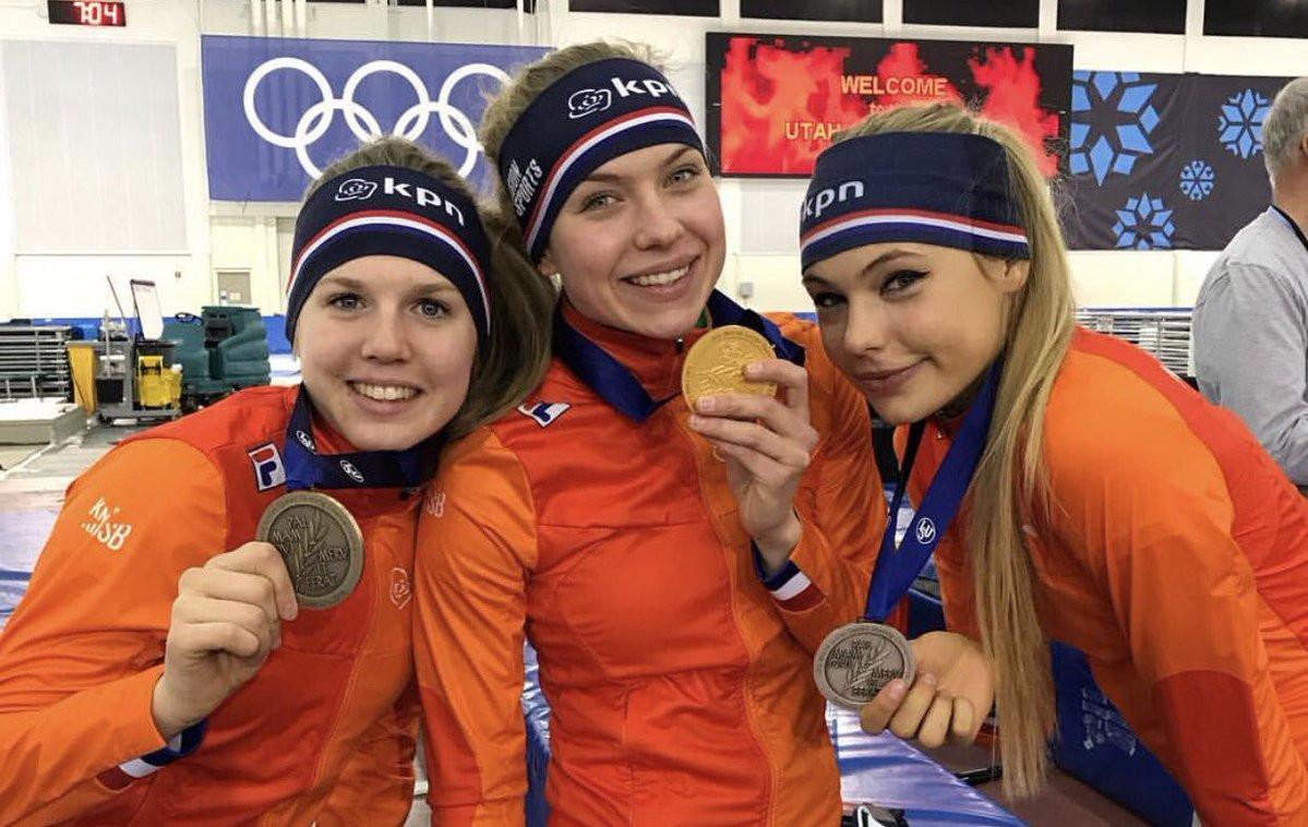 The Netherlands claimed the team pursuit title in Utah ©Twitter