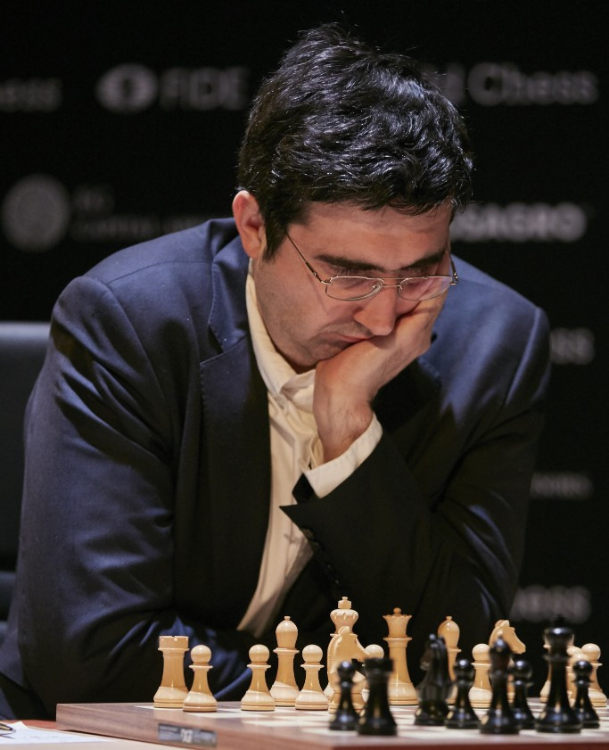 Russia's wild card Vladimir Kramnik remains unbeaten at the FIDE Candidates Tournament 2018 ©Getty Images