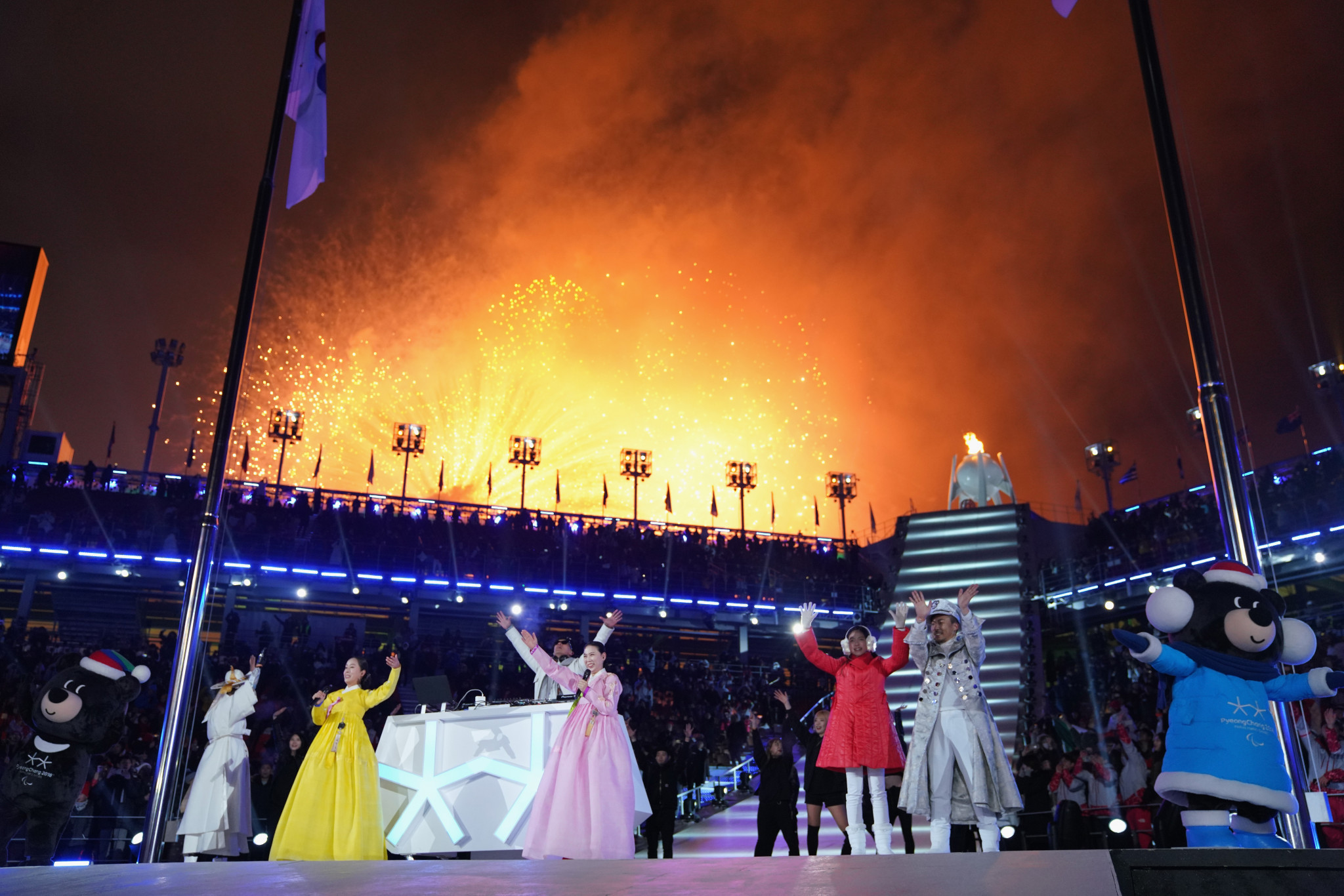 The Opening Ceremony of the Pyeongchang 2018 Winter Paralympics had a crowd of 21,000 ©Getty Images