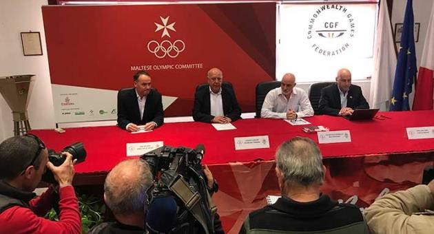Maltese Olympic Committee officials announce the country's team for Gold Coast 2018 ©MOC