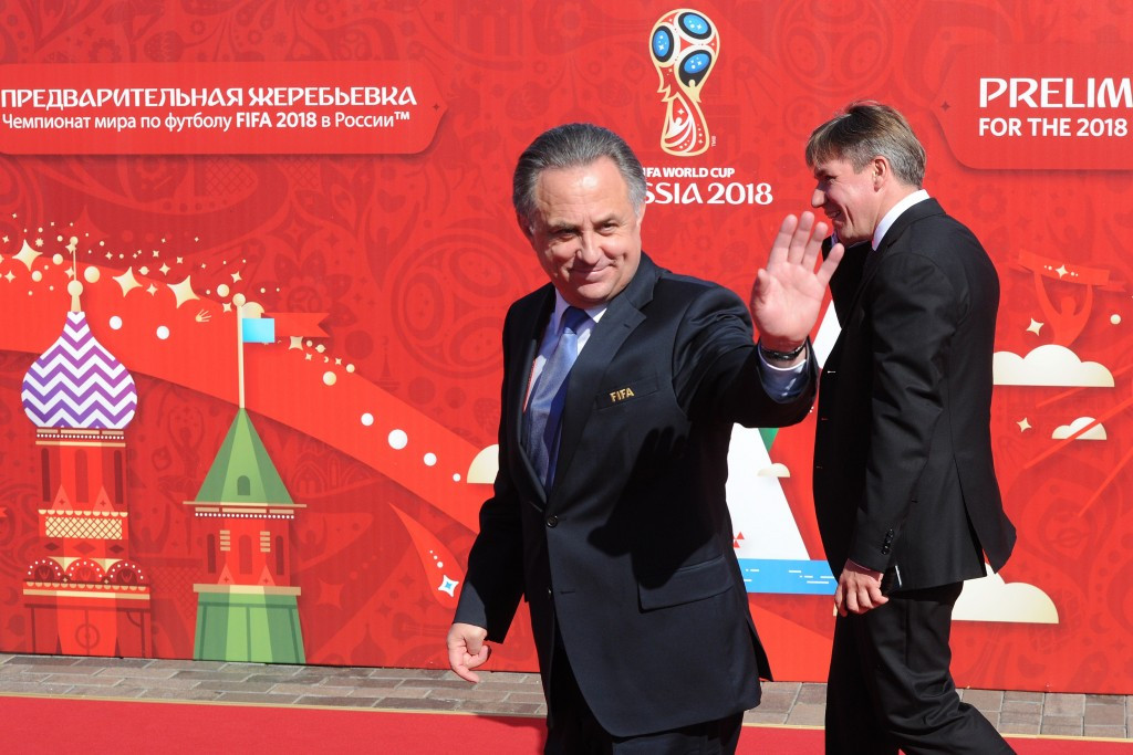 Russian Sports Minister Vitaly Mutko has returned to the role of President of the Russian Football Union ©Getty Images 