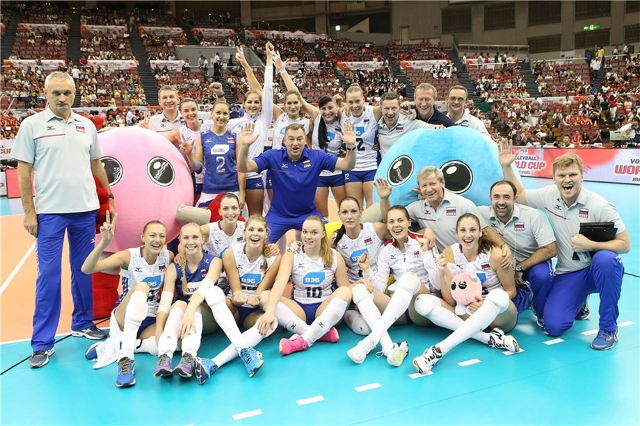 Russia have moved back to the top of the standings at the FIVB Women’s World Cup ©FIVB 