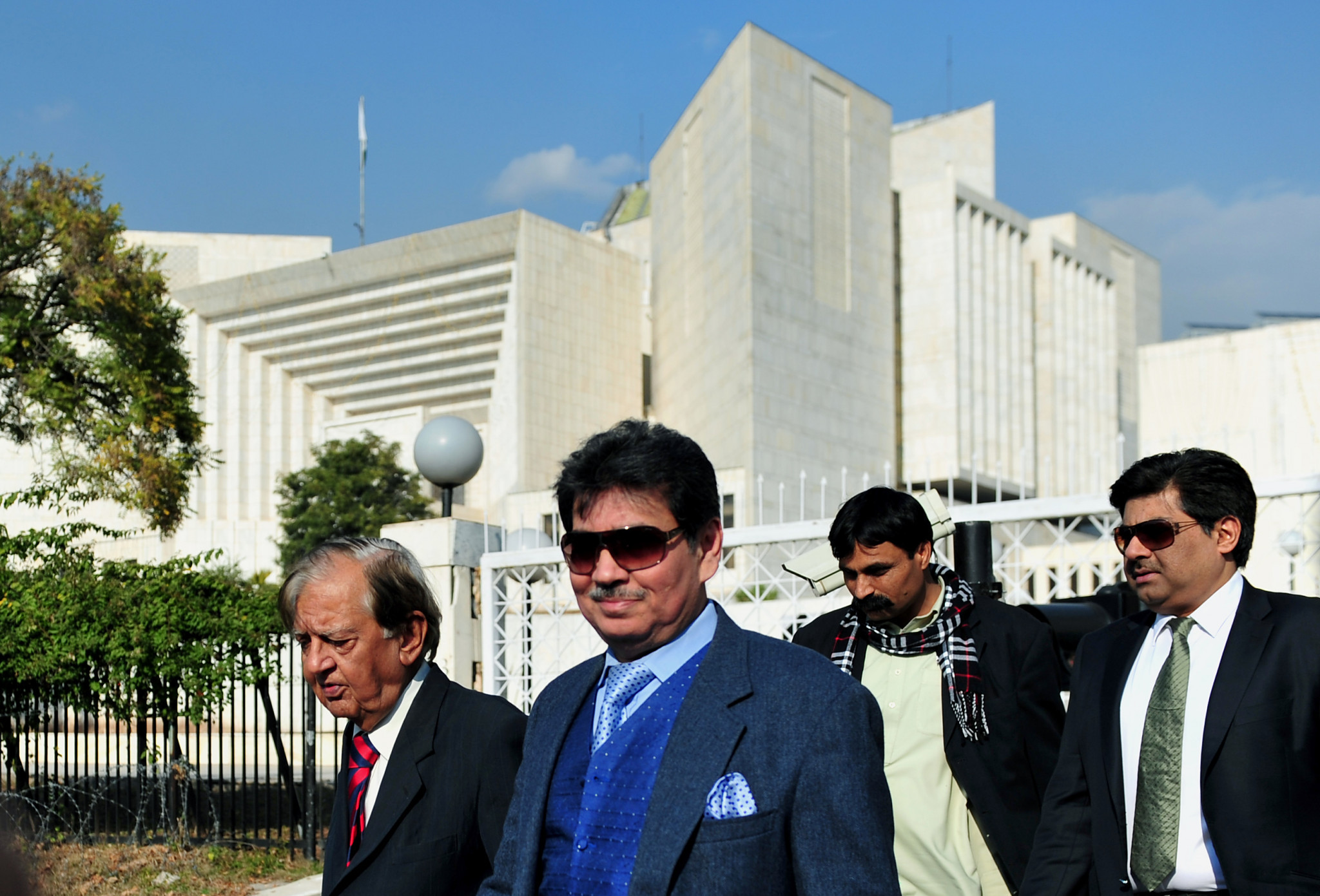 The PFF is led by Faisal Saleh Hayat, centre ©Getty Images