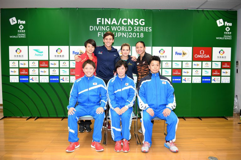 Athletes have headed to Fuji from Beijing, where Chinese divers proved dominant ©FINA