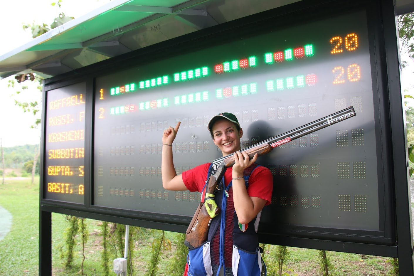 Italy earn double gold on opening day of World University Shooting Championship