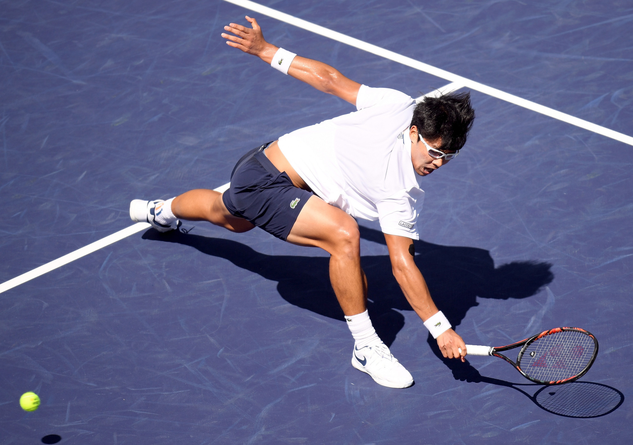 Chung Hyeon will face Roger Federer for a place in the semi-finals ©Getty Images