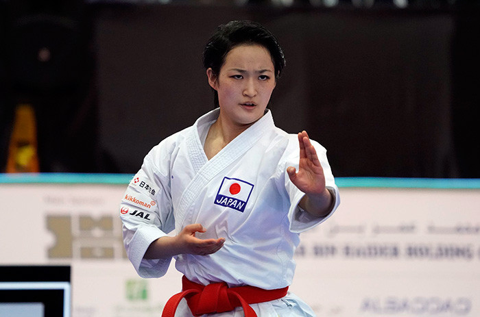 Kiyou Shimizu will aim to continue her domination on the Karate1 Premier League circuit ©WKF