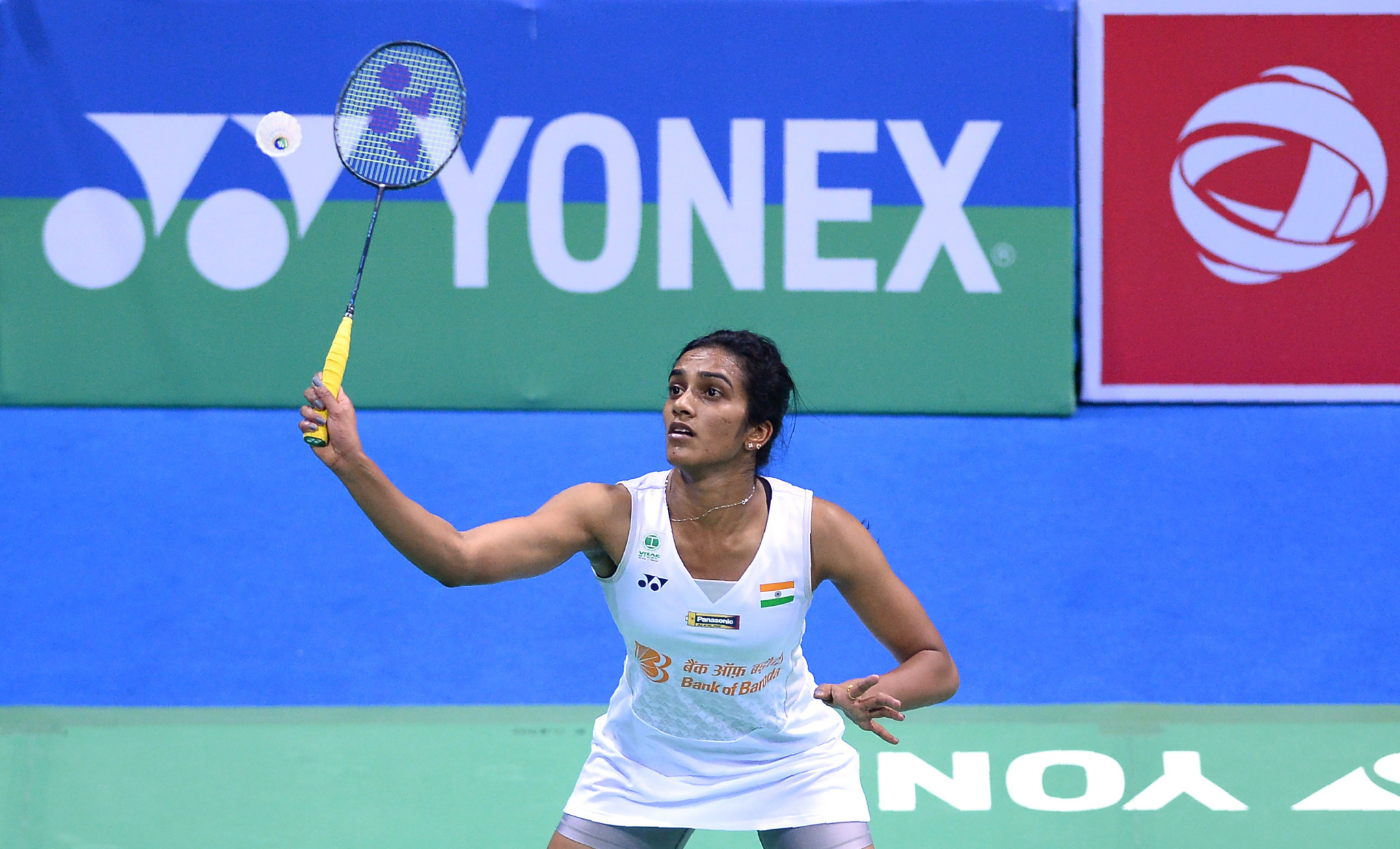 PV Sindhu earned a three game win in her second round match ©Getty Images