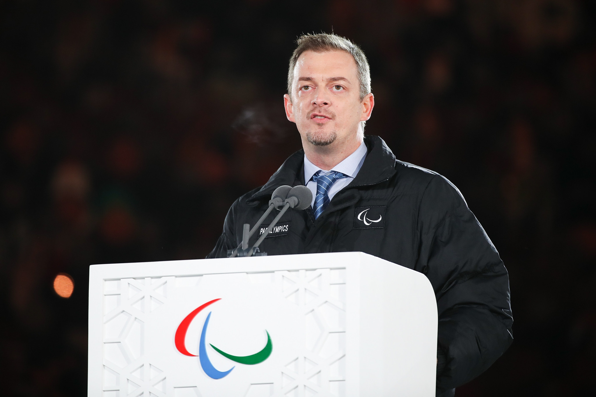 IPC President Andrew Parsons will be referring to Stephen Hawking in his speech at the Closing Ceremony of the Pyeongchang 2018 Winter Paralympics ©Getty Images