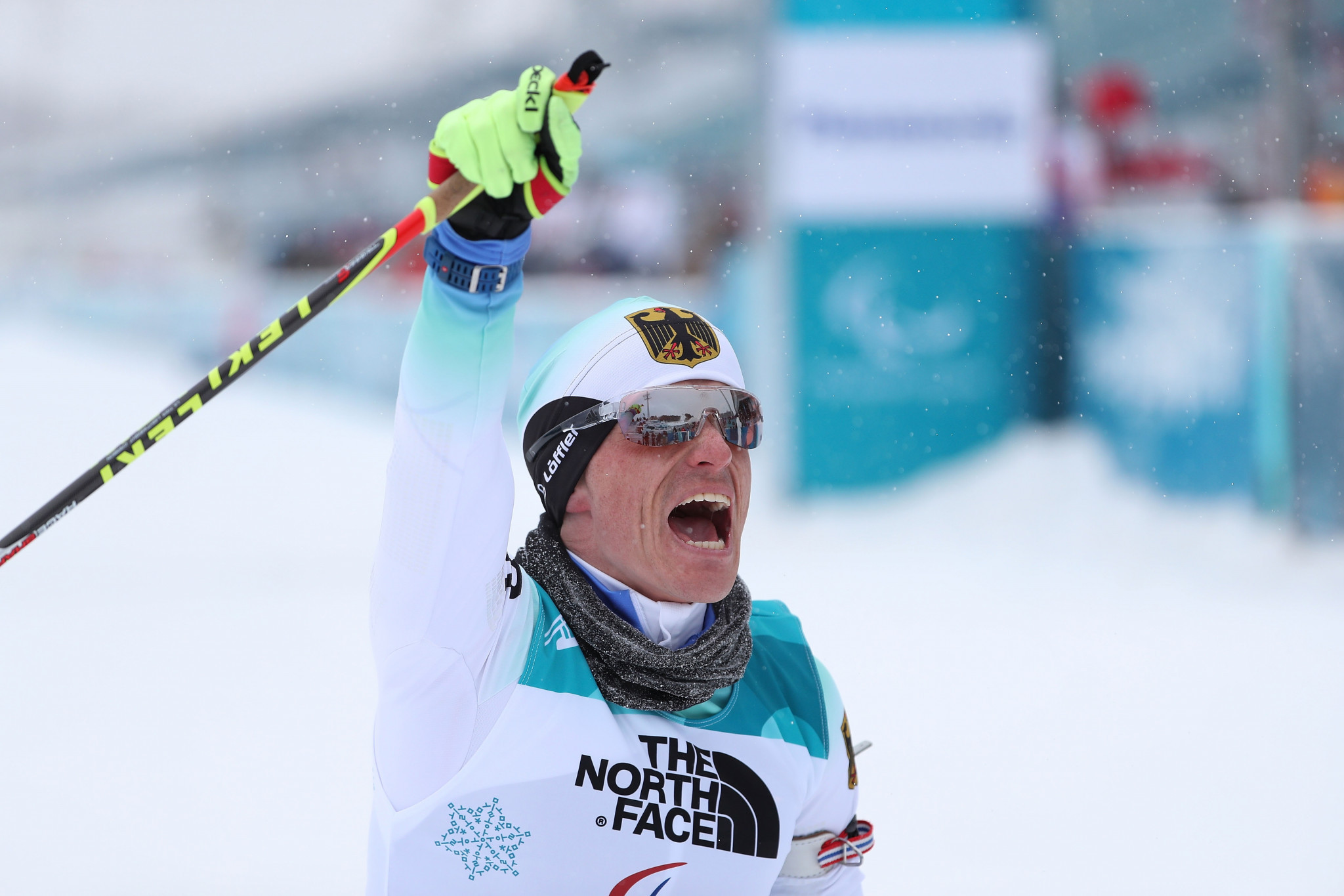 Following Eskau's triumph in the women's 12.5 kilometres event, Martin Fleig came out on top in the men's 15km race ©Getty Images