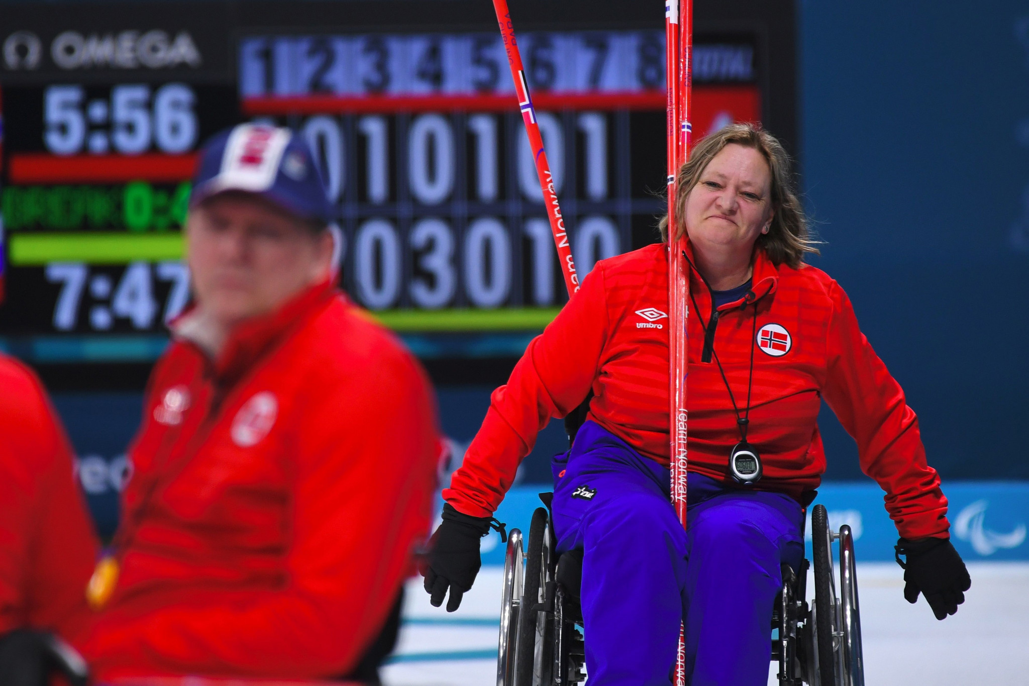 Norway claimed the last semi-final place in the wheelchair curling event with a 7-6 extra-end win over Slovakia ©Getty Images