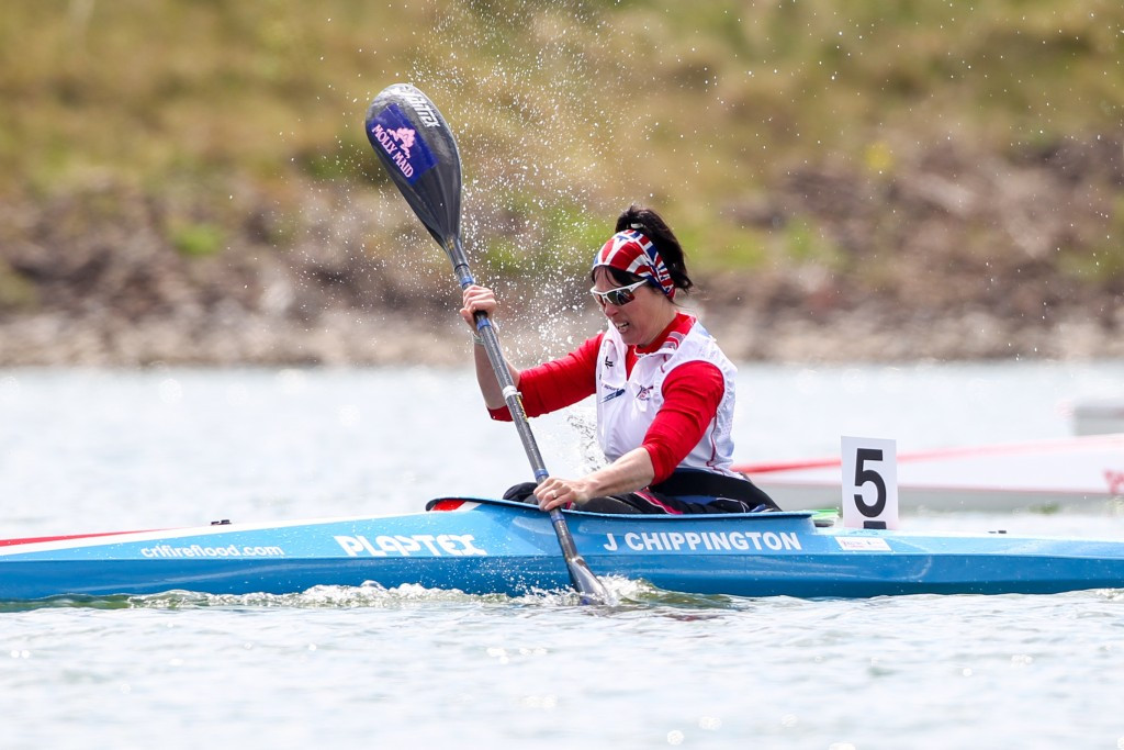 Jeanette Chippington also won her fourth consecutive world title in Milan ©ICF