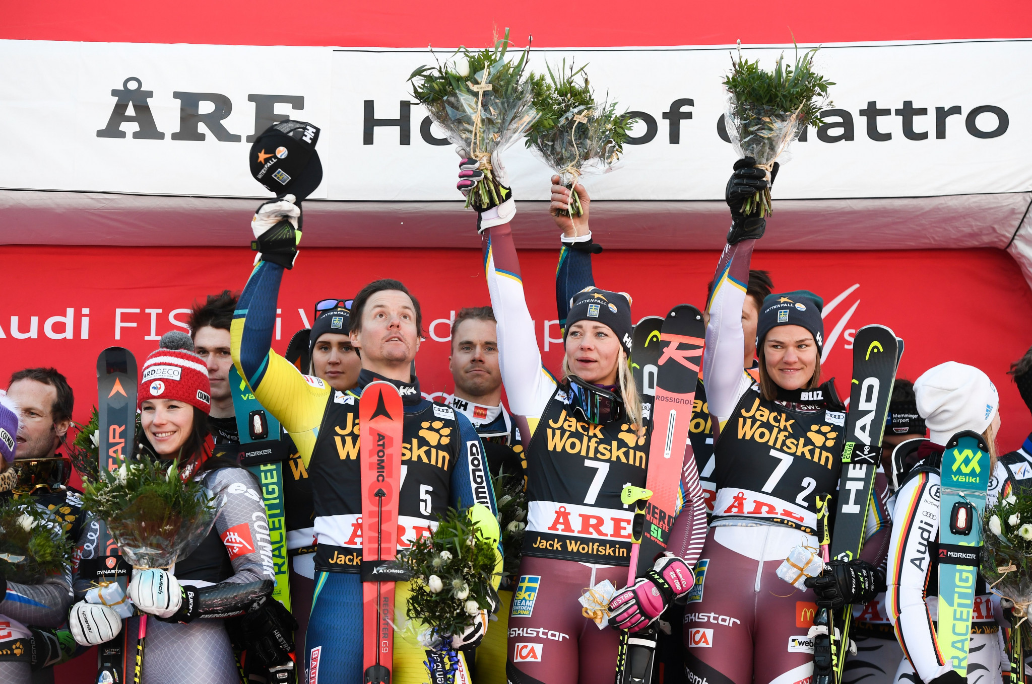 Hosts Sweden win mixed team gold at home Alpine World Cup Finals