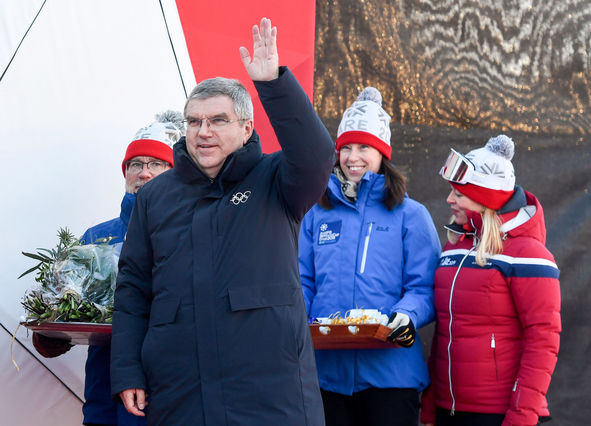 International Olympic Committee President Thomas Bach presented the medals ©Getty Images