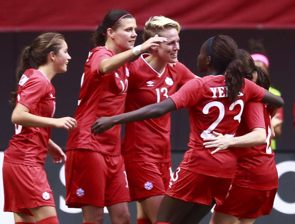 Canada's women will be hoping to retain their women's football title