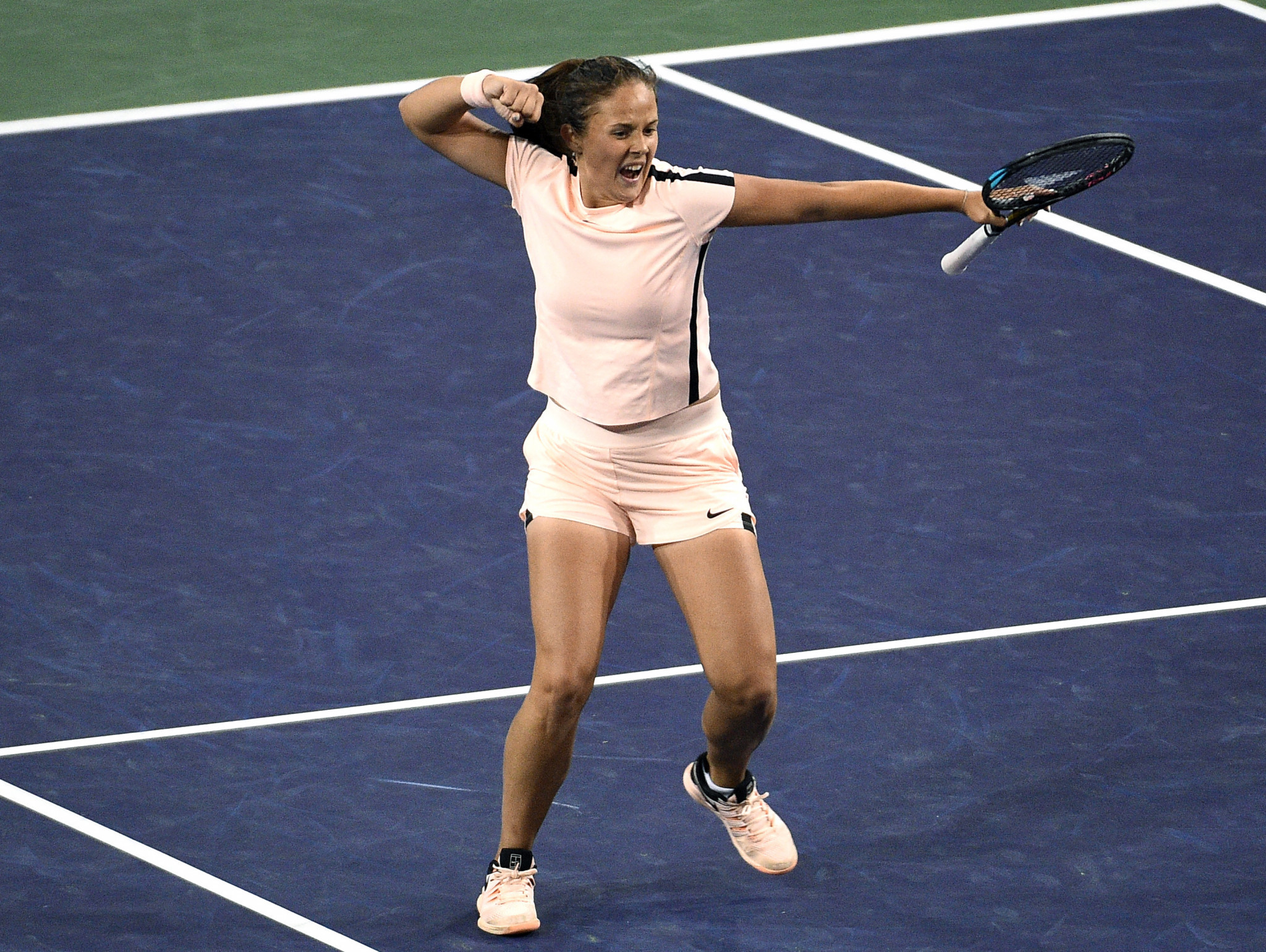 Daria Kasatkina produced a sensational performance against Venus Williams ©Getty Images