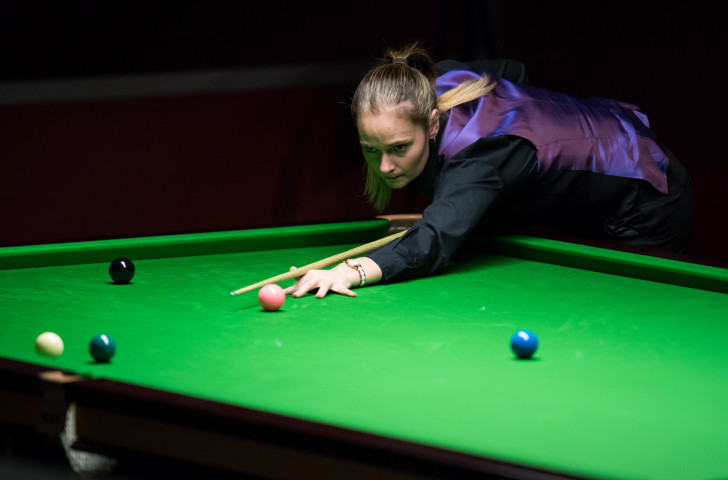 Semi-final defeat ended the hopes of England's Reanne Evans of earning a 12th women's world snooker title in Malta ©Getty Images