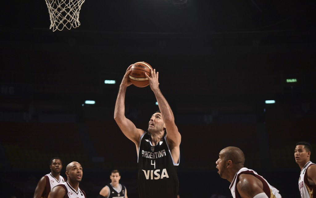 Luis Scola played a key role in Argentina's Group B win against Venezuela ©Getty Images 