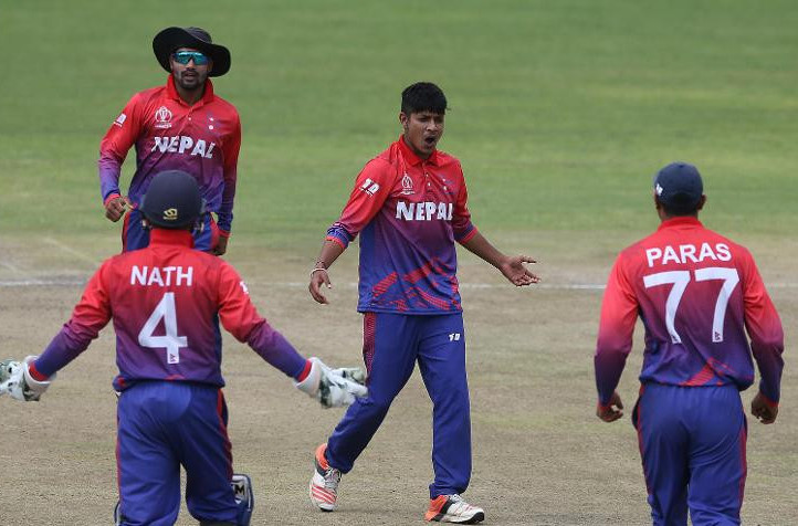 Nepal fell short of their target in the seventh and eighth place play-off against The Netherlands in the ICC's Cricket World Cup qualifiers in Zimbabwe ©ICC