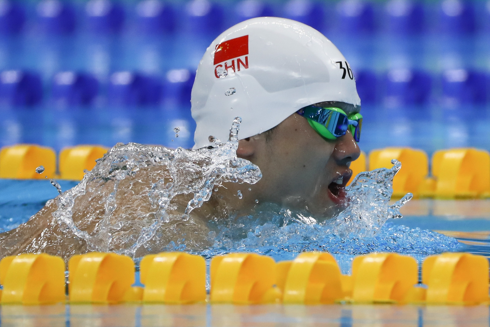 Huang Wenpan won five gold medals at the Rio 2016 Paralympic Games ©Getty Images