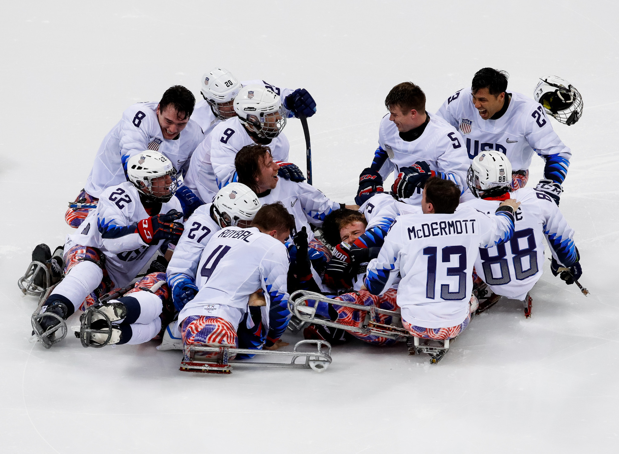 United States beat Canada to Para-ice hockey gold in dramatic fashion on final day of Pyeongchang 2018