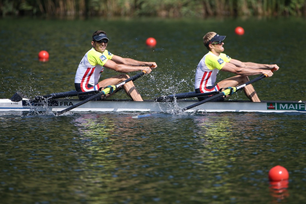 Home gold for Azou and Delayre at World Rowing Championships