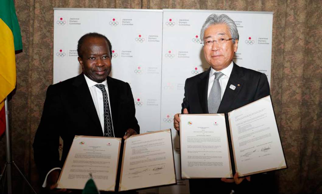 Japanese and Senegalese NOCs sign partnership agreement