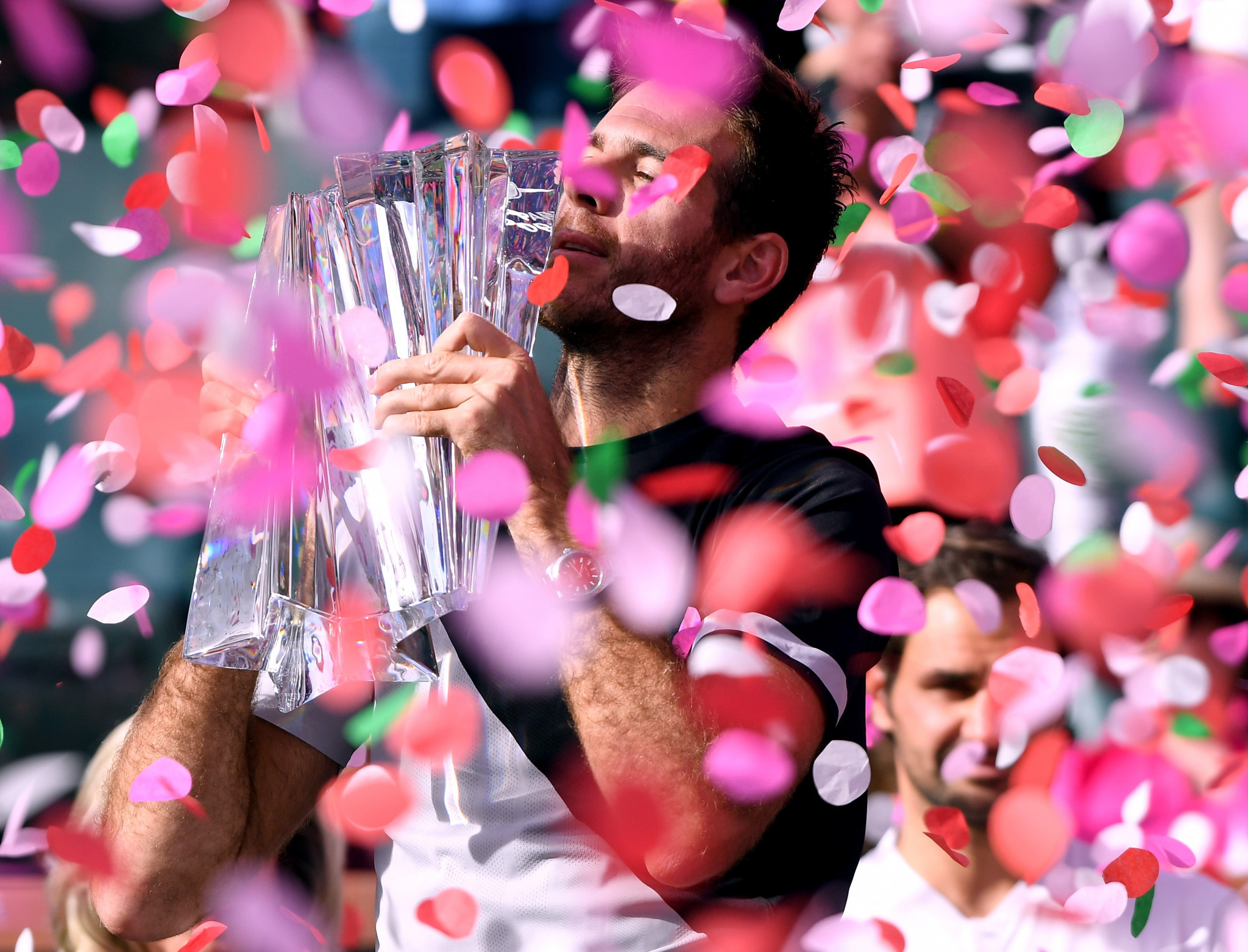 Del Potro ends Federer's run to claim shock Indian Wells title as unseeded Osaka wins women's event