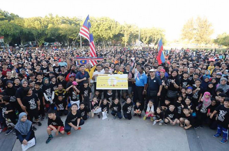 Malaysia's taekwondo athletes played a huge part in helping raise $15,000 for helping refugees through a nationwide sponsored run ©World Taekwondo