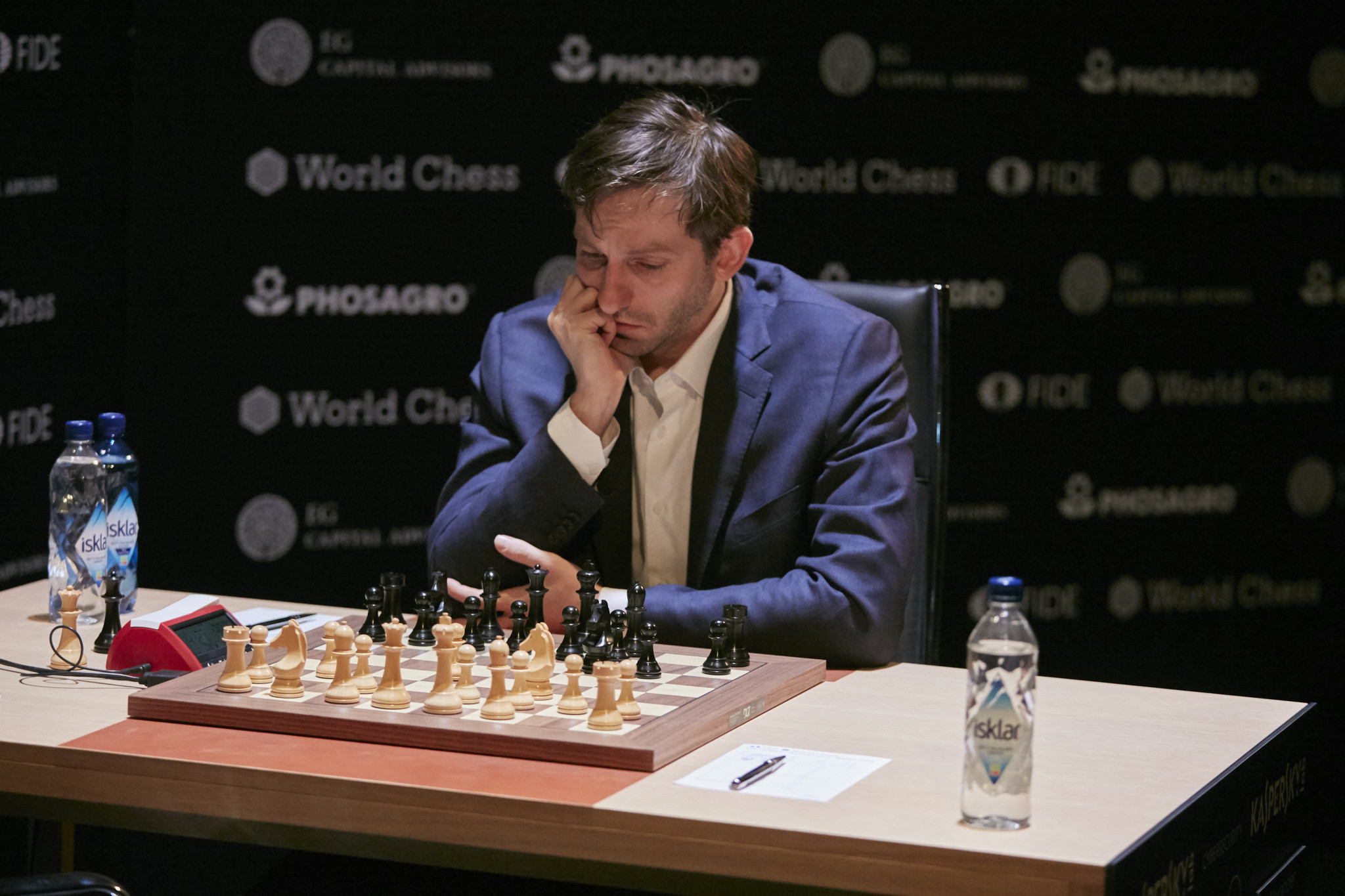 Caruana maintains lead but Grischuk moving up at FIDE Candidates Tournament