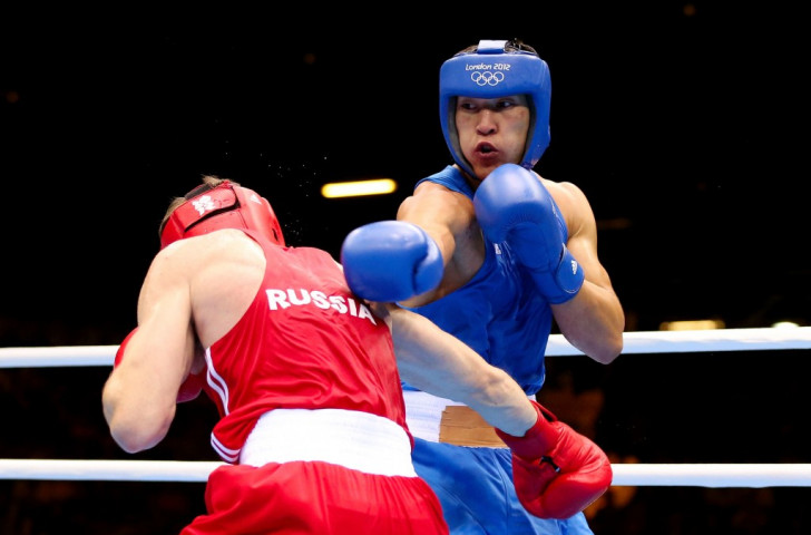 London 2012 silver medallist Adilbek Niyazymbetov was one of Kazakhstan's five gold medallists, taking top honours at light heavyweight