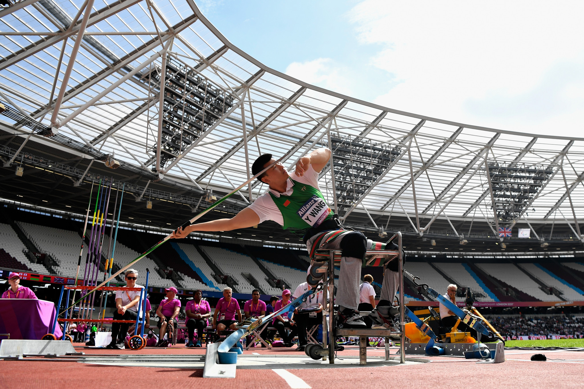 BP also backed last year's World Para Athletics Championships in London ©Getty Images