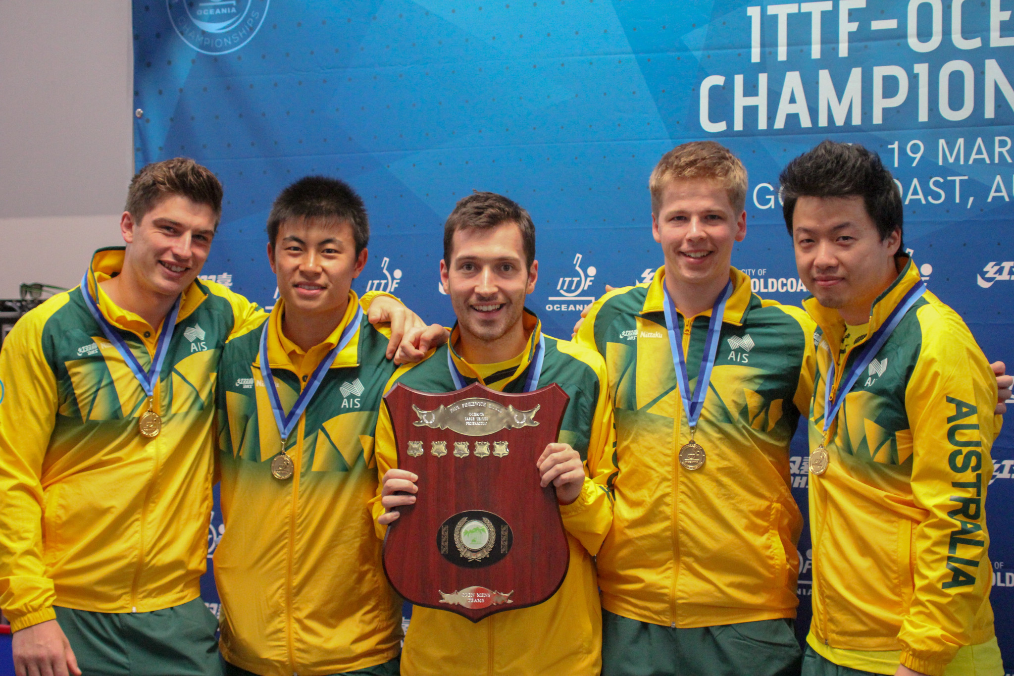 Australia dominated their home competition in Gold Coast ©ITTF