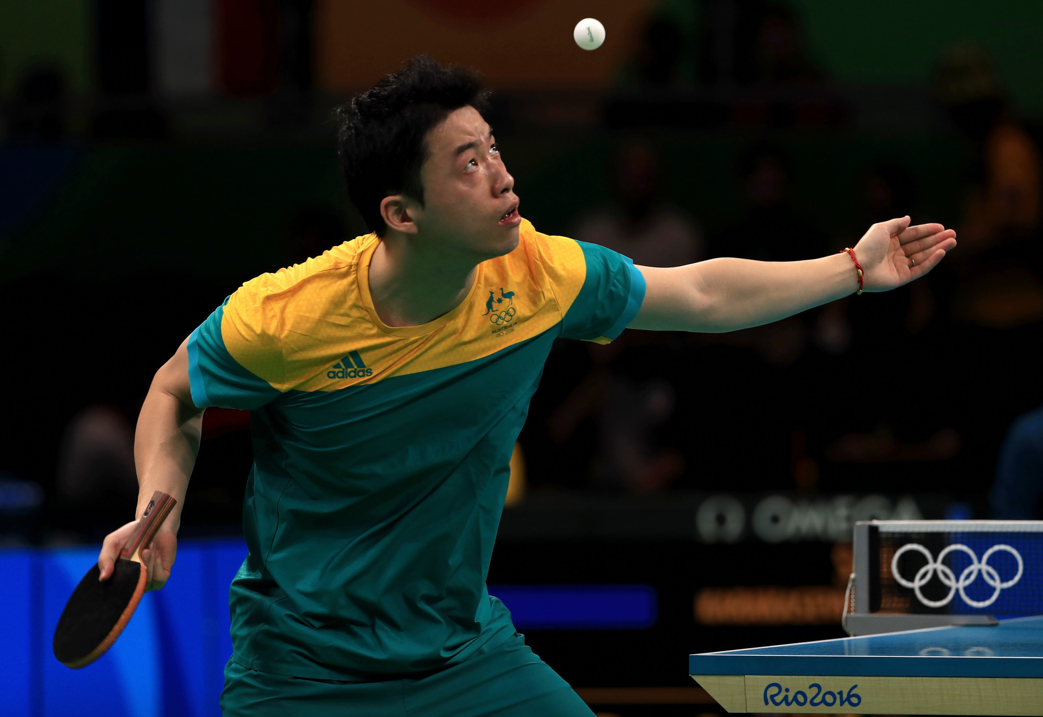 Xin Yan won four gold medals in the men's singles, men's doubles, mixed doubles and team events ©Getty Images