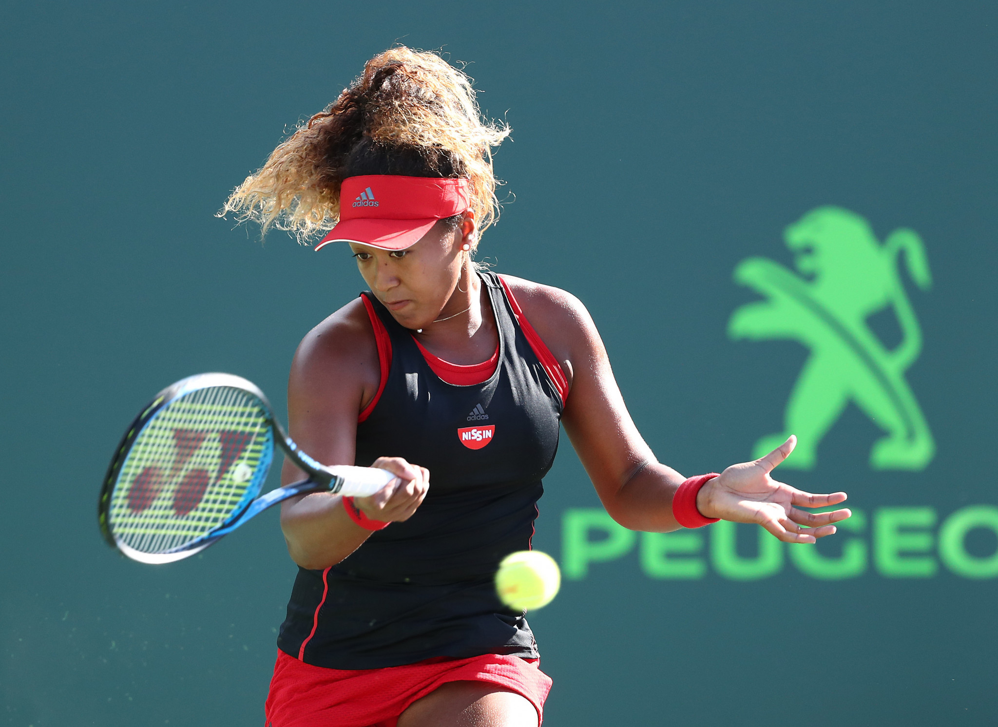 Naomi Osaka knocked out Serena Williams in Miami ©Getty Images