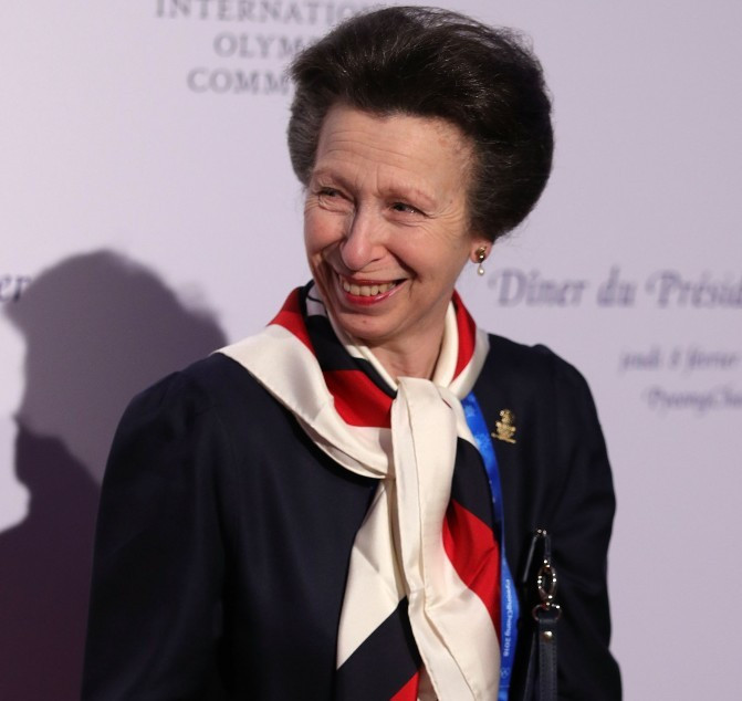 Princess Anne visited the British Universities and Colleges Sport "Big Wednesday" event ©Getty Images