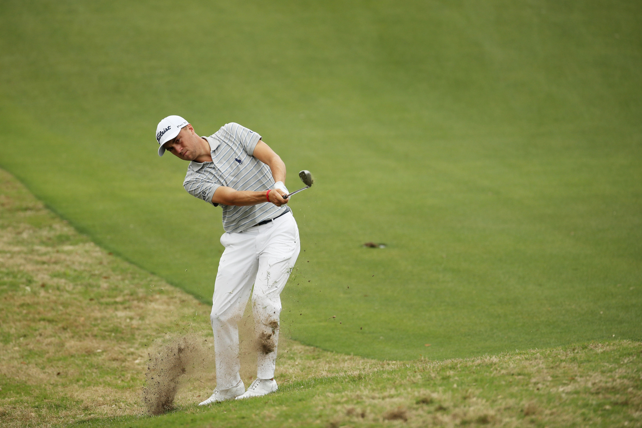 Justin Thomas of the United States was among the players to progress to the knock-out stage of the tournament ©Getty Images