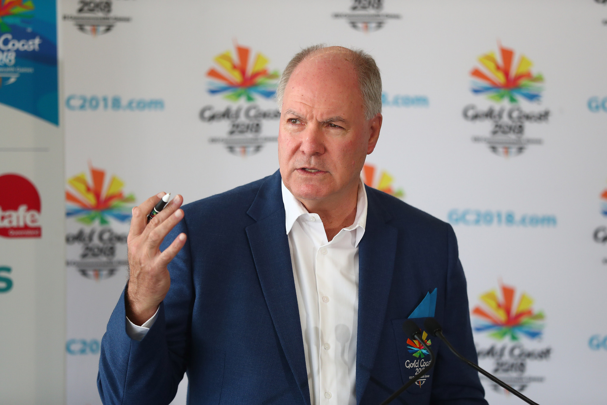 Gold Coast 2018 chief executive Mark Peters says police will not be heavy-handed when handing out fines ©Getty Images