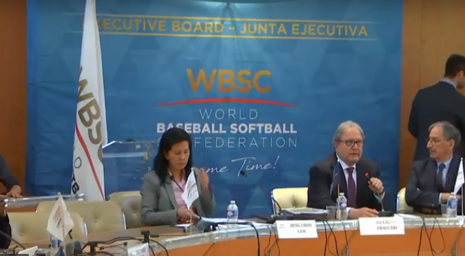 The WBSC Executive Committee meeting is taking place at the French National Olympic and Sports Committee headquarters in Paris ©YouTube