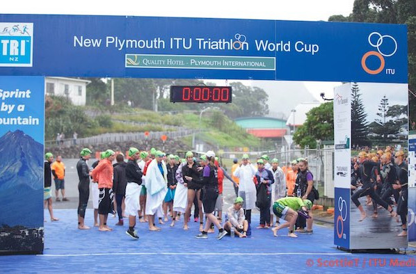 Competition will get underway tomorrow in the men's and women's elite races at the ITU World Cup in New Plymouth ©Getty Images