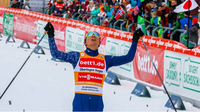 Watabe makes up ground for 16th FIS Nordic Combined World Cup win in Schonach