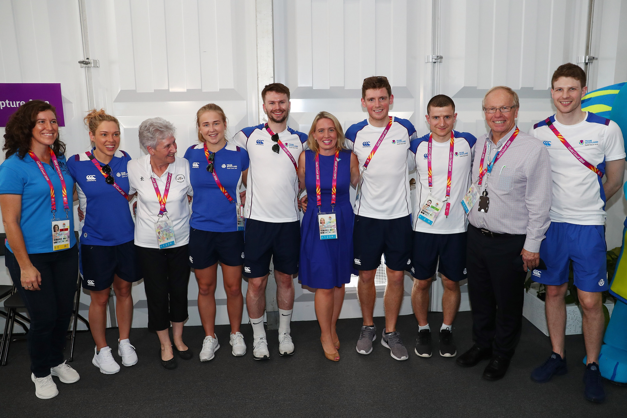 CGF and Gold Coast 2018 officials welcomed athletes to the Village today ©Getty Images